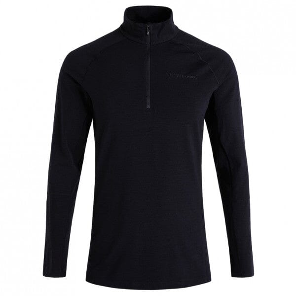 Men's Magic Half Zip Base-Layer Base Layers | Thermals Peak Performance Black S