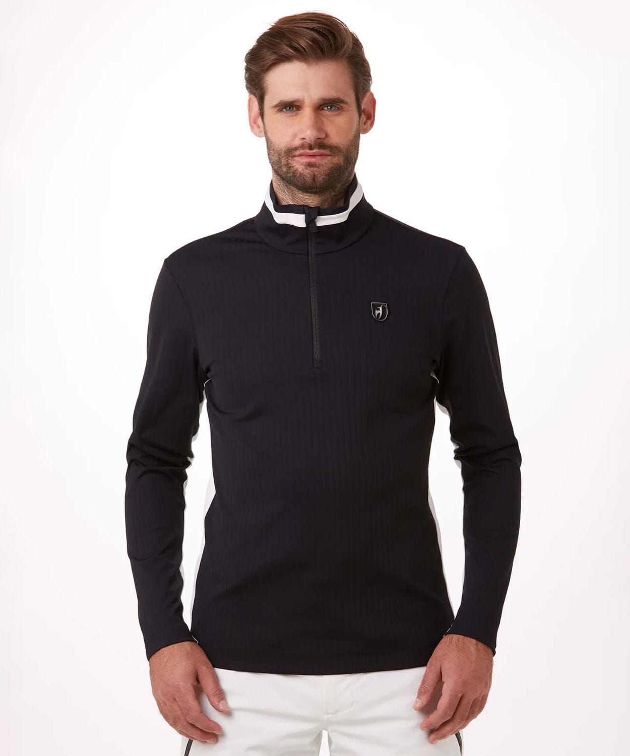 Men's Matt Mid-Layer Mid Layer Toni Sailer Black 50/M