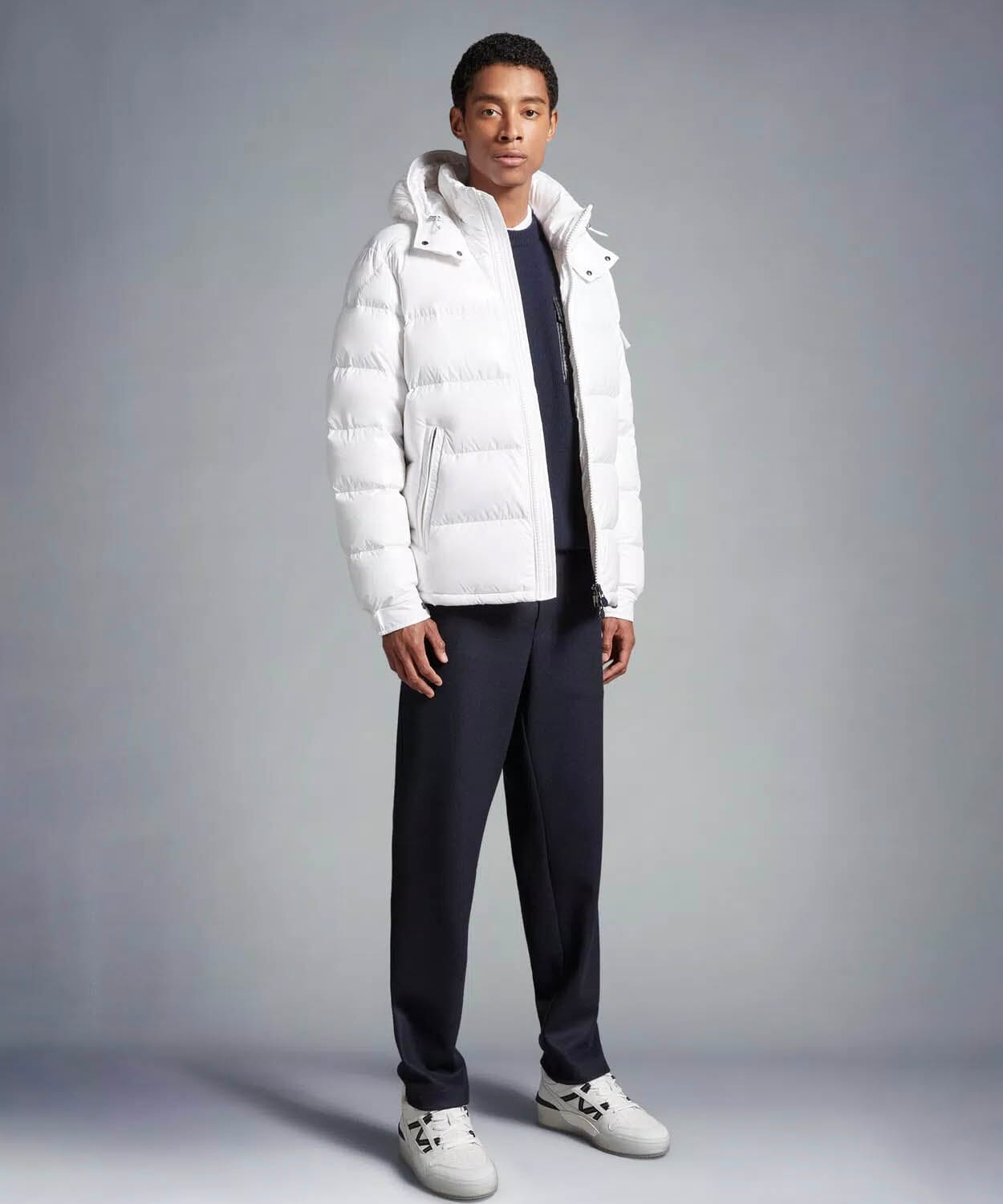 Men's Moncler Maya Down Jacket W24 Jackets Moncler Off White 1/S