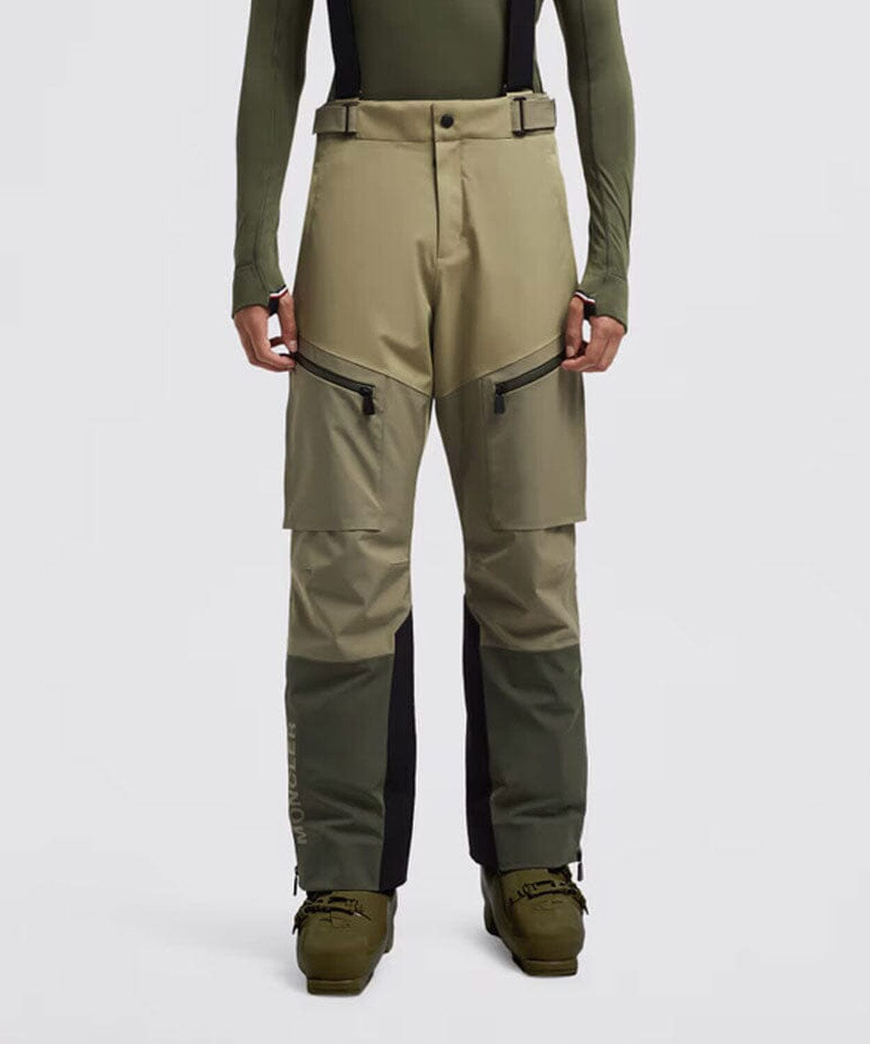 Men's Padded GORE-TEX Ski Pants Ski Pants Moncler Sage Green S