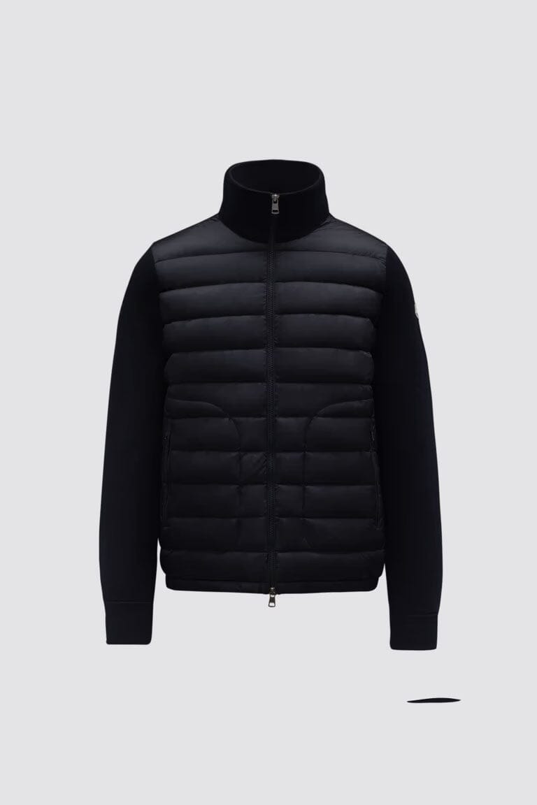 Men's Padded Wool Cardigan Jackets Moncler