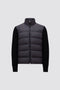 Men's Padded Wool Zip-Up Hoodie Jackets Moncler