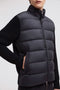 Men's Padded Wool Zip-Up Hoodie Jackets Moncler
