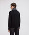 Men's Padded Wool Zip-Up Hoodie Jackets Moncler
