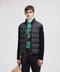 Men's Padded Wool Zip-Up Hoodie Jackets Moncler Black M