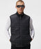 Men's Quilt Hybrid Vest Vests J.Lindeberg Black M 