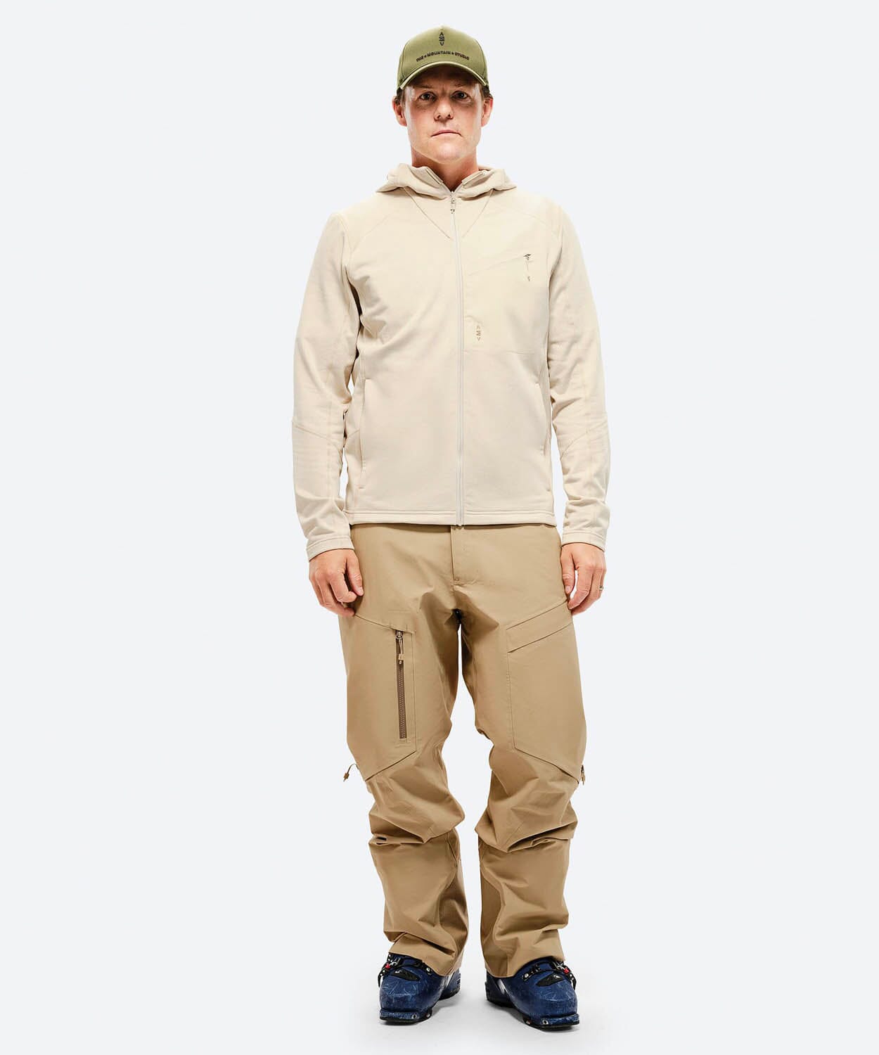 Men's Techno Stretch Mid Hood Mid Layer The Mountain Studio