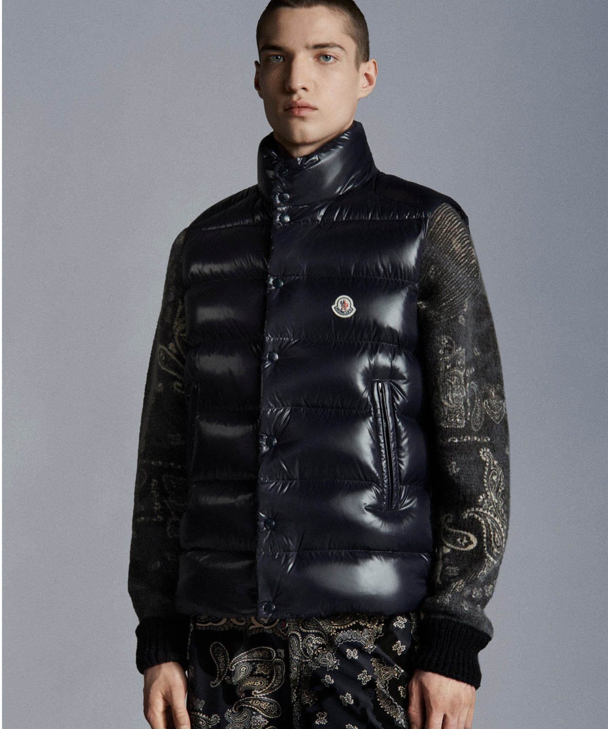 Men's moncler vests best sale