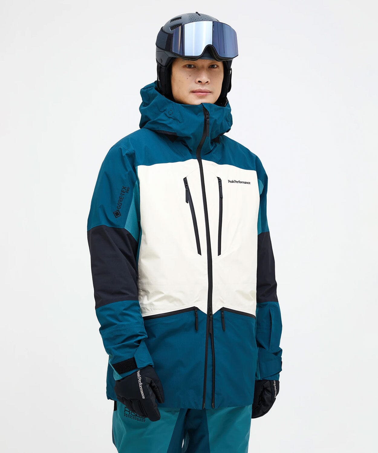 Men's Vertical Gore Tex Pro Ski Jacket Ski Jackets Peak Performance Infinity Teel XS