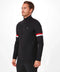 Men's Yannic Base-Layer Base Layers | Thermals Toni Sailer Black-Red 50/M