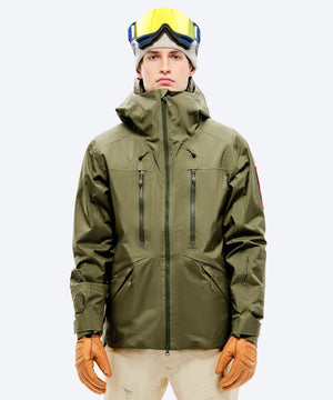 Men's Z-2 GORE-TEX Epe 3L Shell Jacket Ski Jackets The Mountain Studio Winter Moss XS