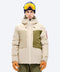 Men's Z-5 3L Hybrid Shell Jacket Ski Jackets The Mountain Studio Castle Wall-Seneca Rock-Winter Moss XS