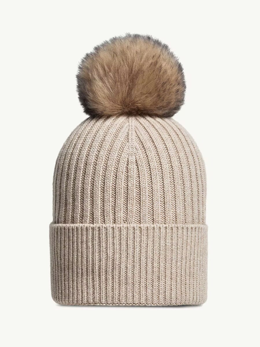 Moncler - Cashmere Beanie with Pom Pom Unclassified Moncler