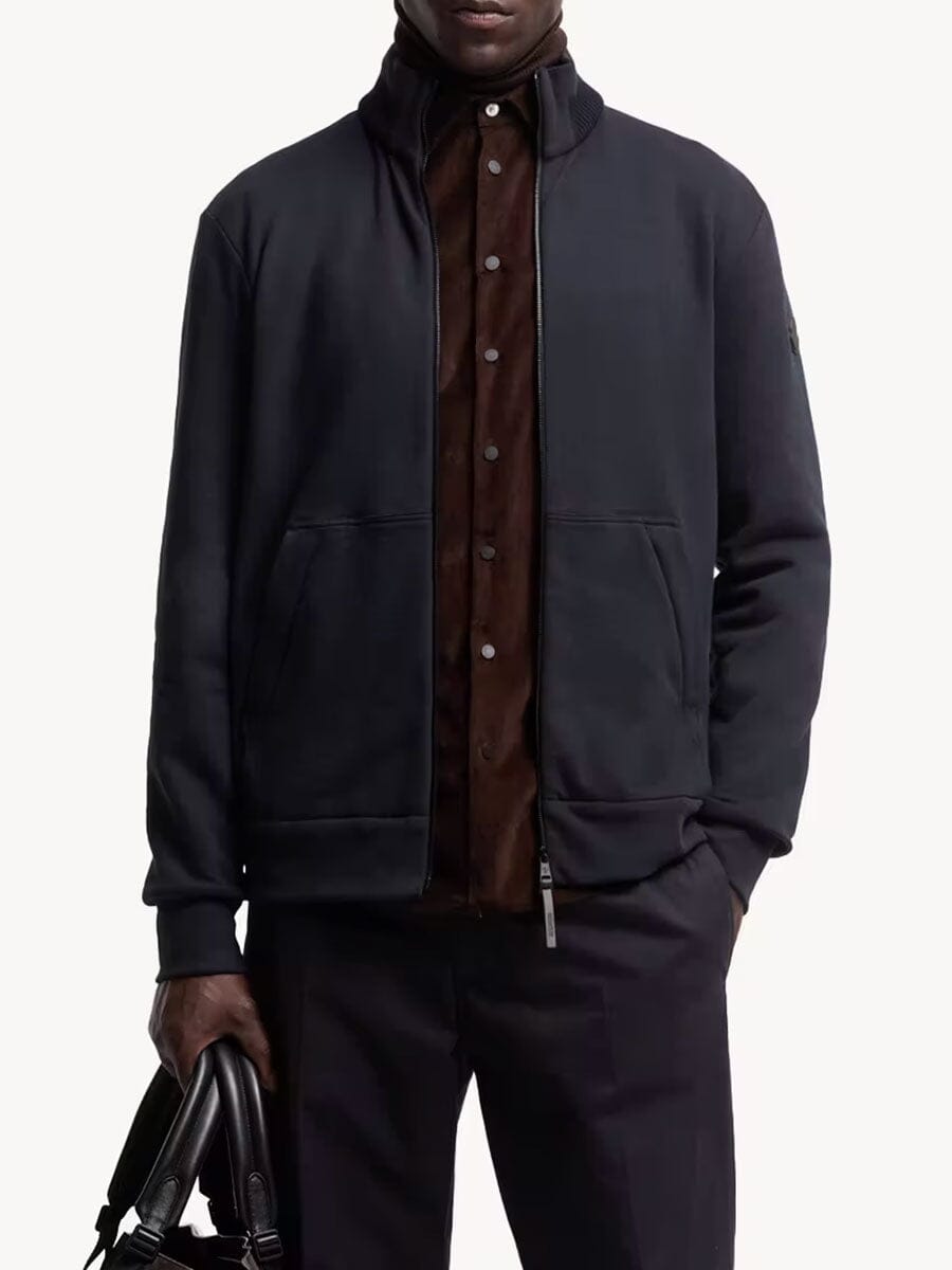Moncler - Men's Cotton & Cashmere Zip-Up Sweatshirt Unclassified Moncler