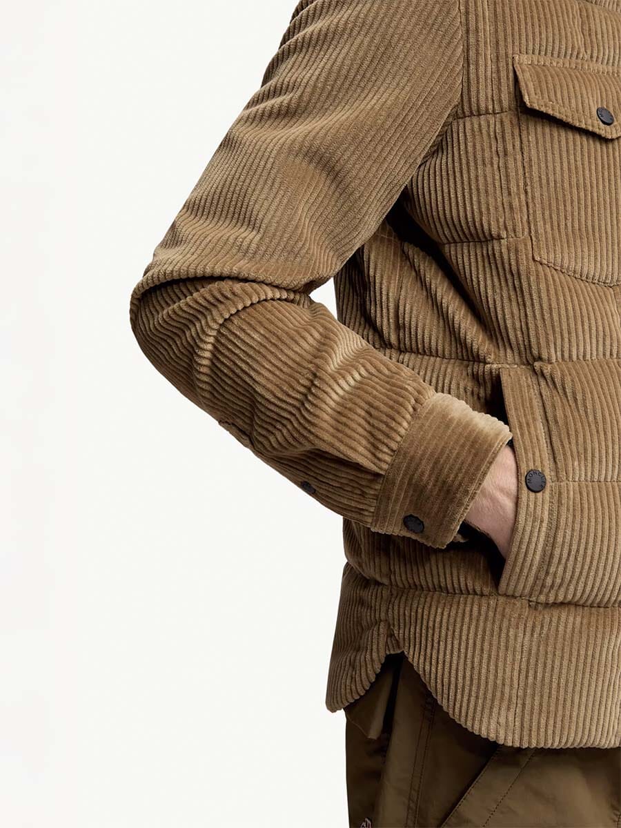 Moncler - Men's Gelt Corduroy Down Shirt Jacket Unclassified Moncler