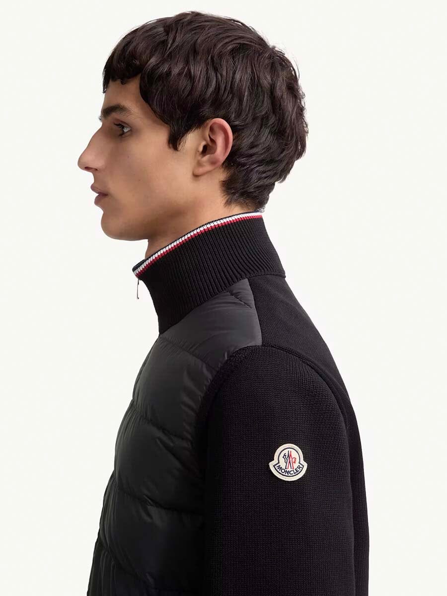 Moncler - Men's Padded Zip-Up Cotton Cardigan Unclassified Moncler