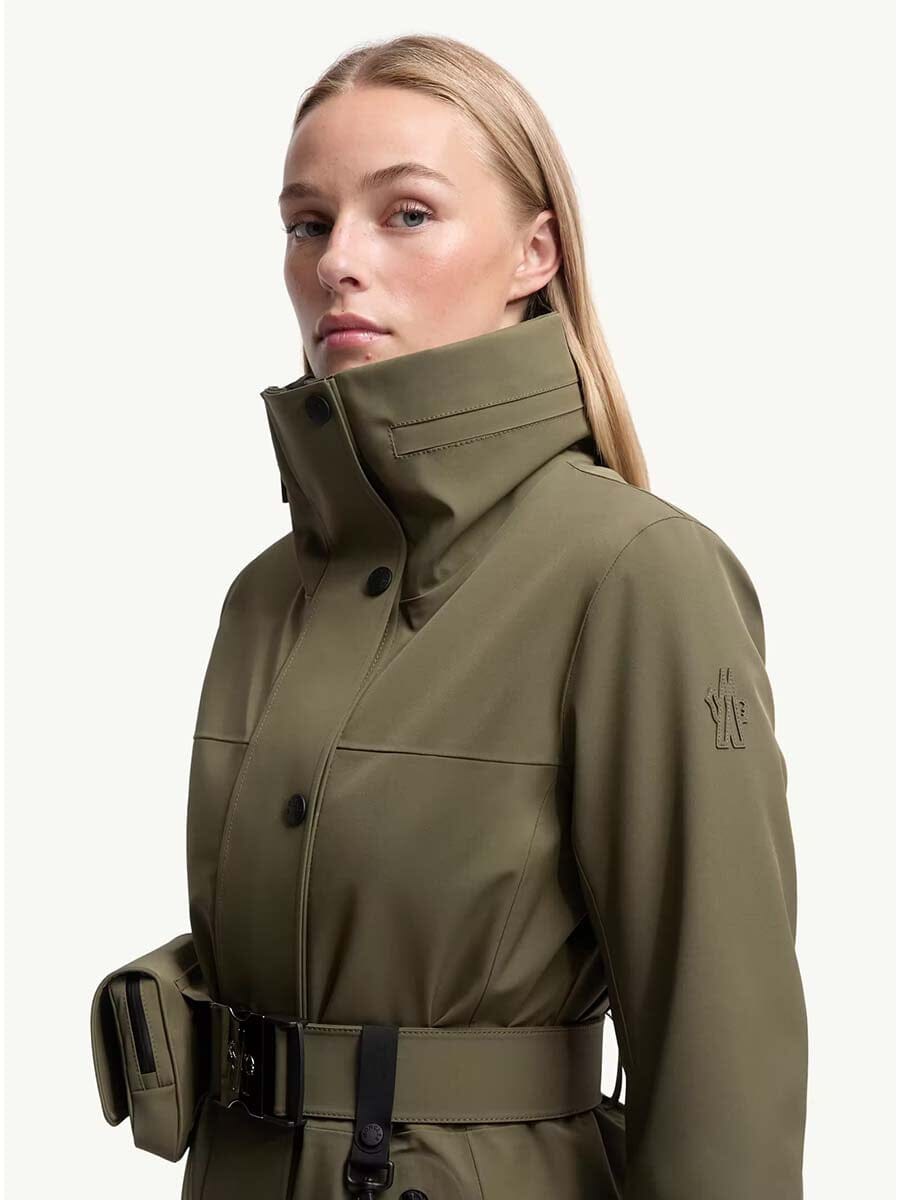 Moncler - Women's Hainets Hooded Padded Ski Jacket Unclassified Moncler