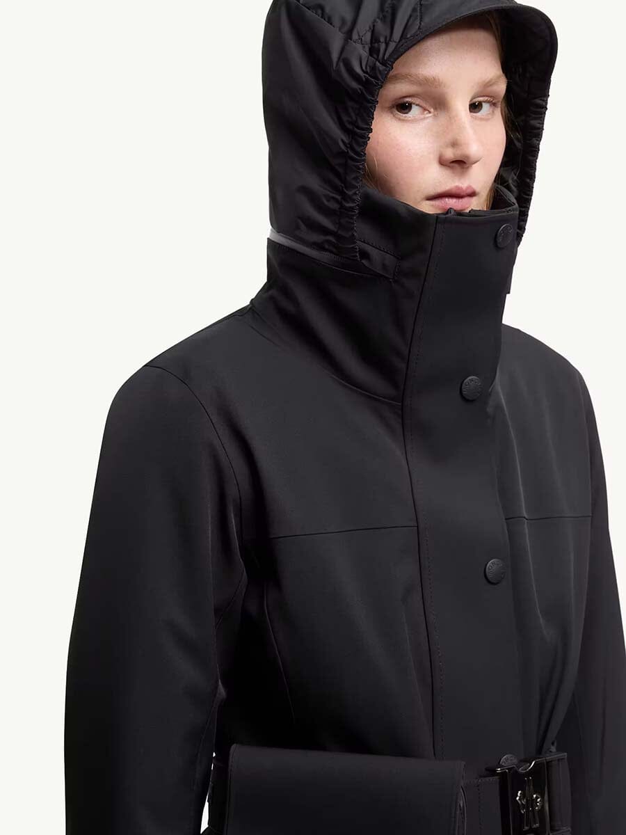 Moncler - Women's Hainets Hooded Padded Ski Jacket Unclassified Moncler