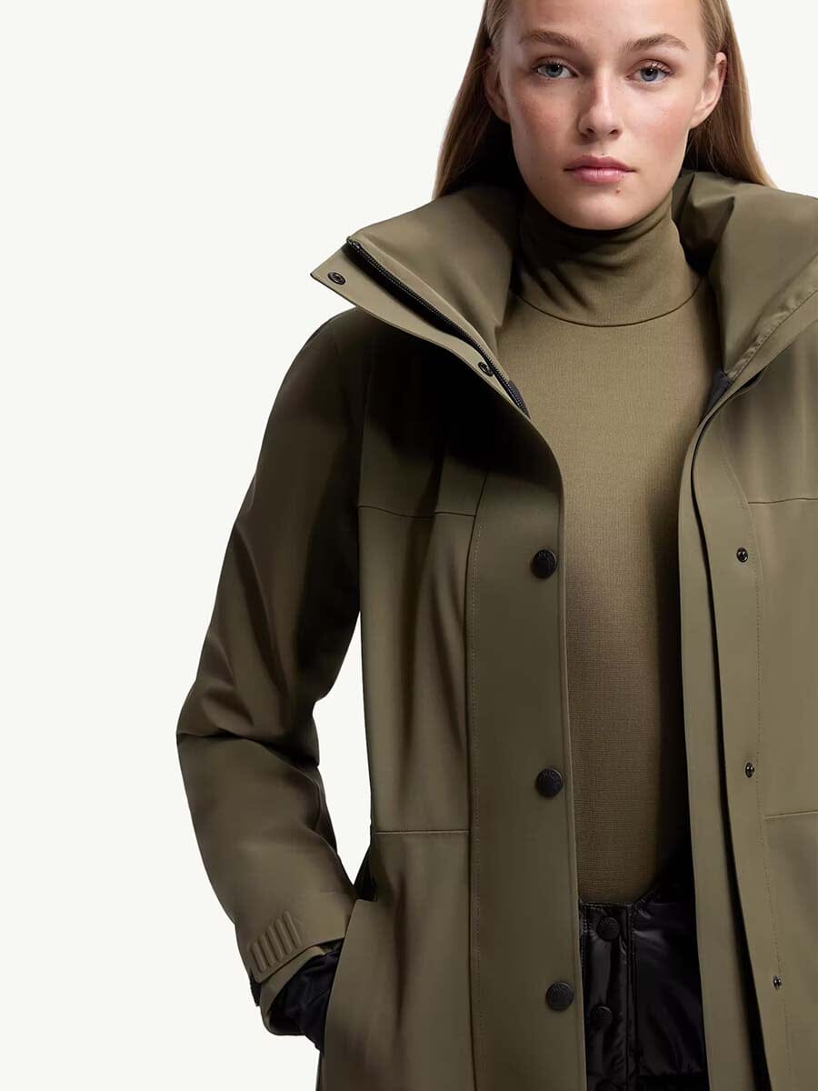 Moncler - Women's Hainets Hooded Padded Ski Jacket Unclassified Moncler