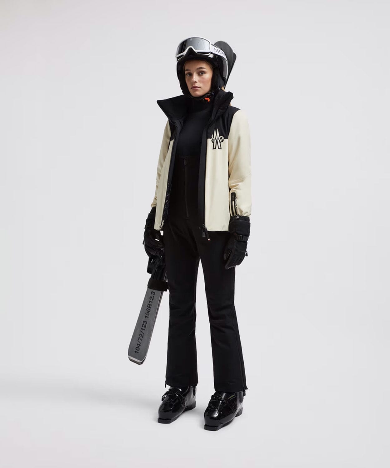 Moncler - Women's Padded Ski Bib Ski Pants Moncler