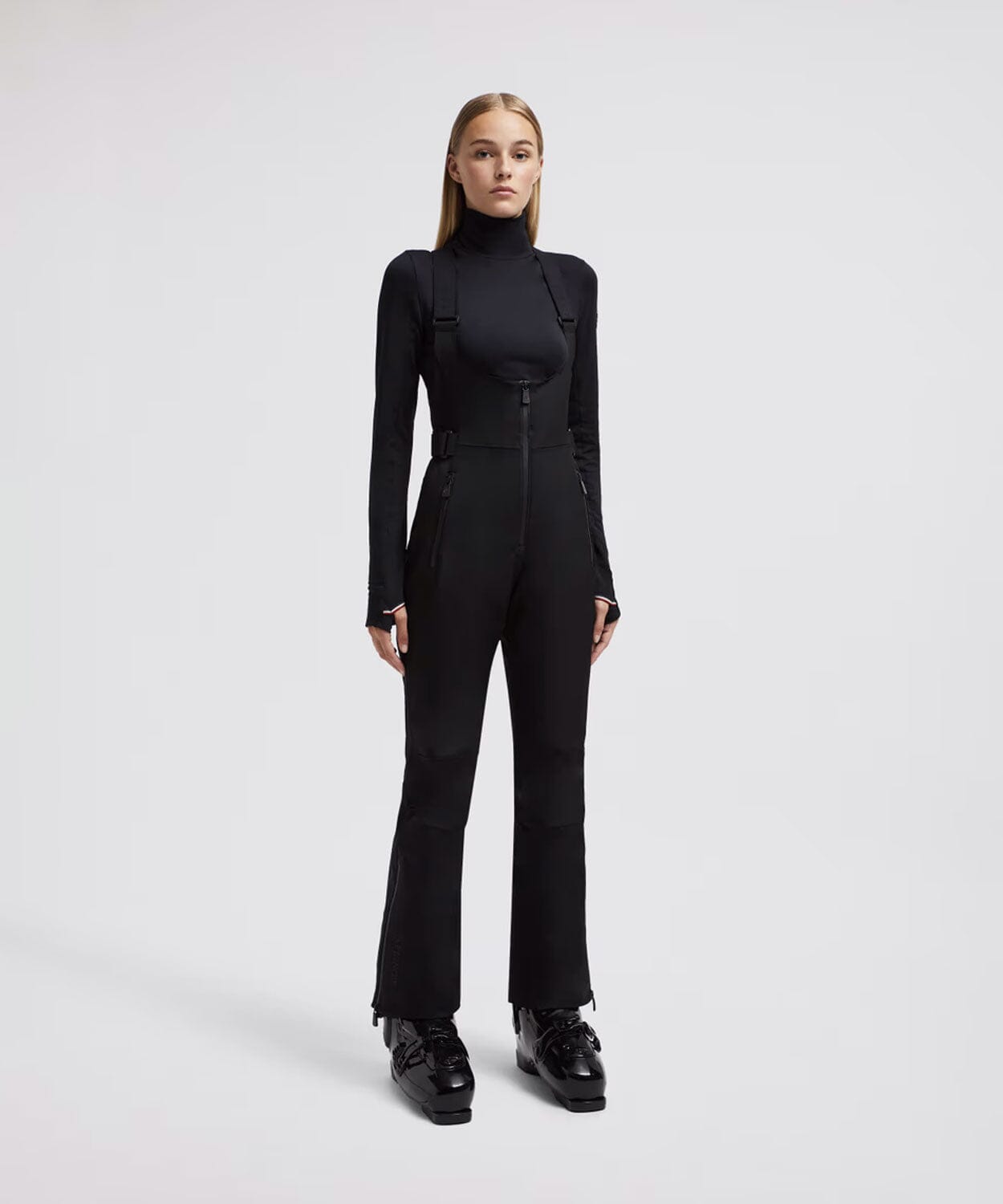 Moncler - Women's Padded Ski Bib Ski Pants Moncler Black XS