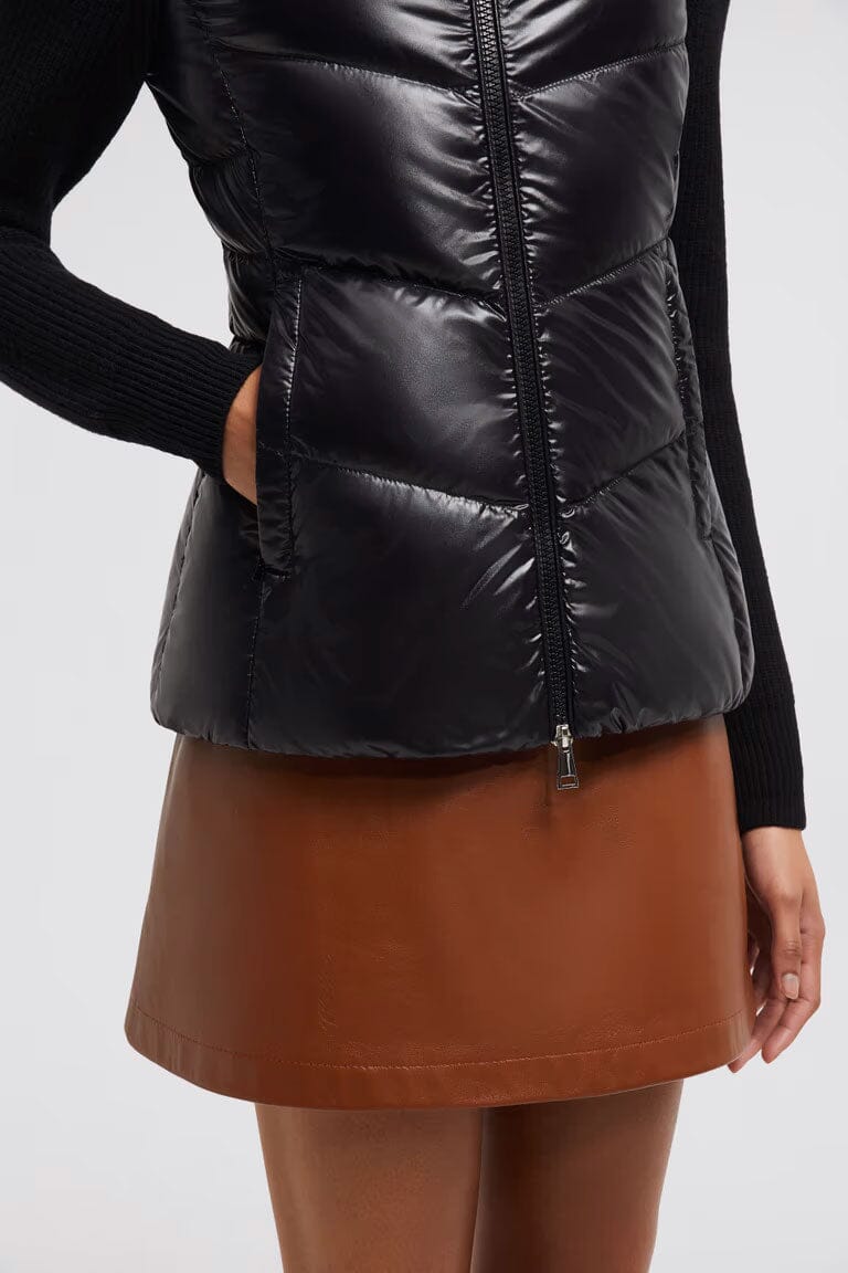 Moncler - Women's Padded Wool Zip-Up Cardigan Jacket Moncler