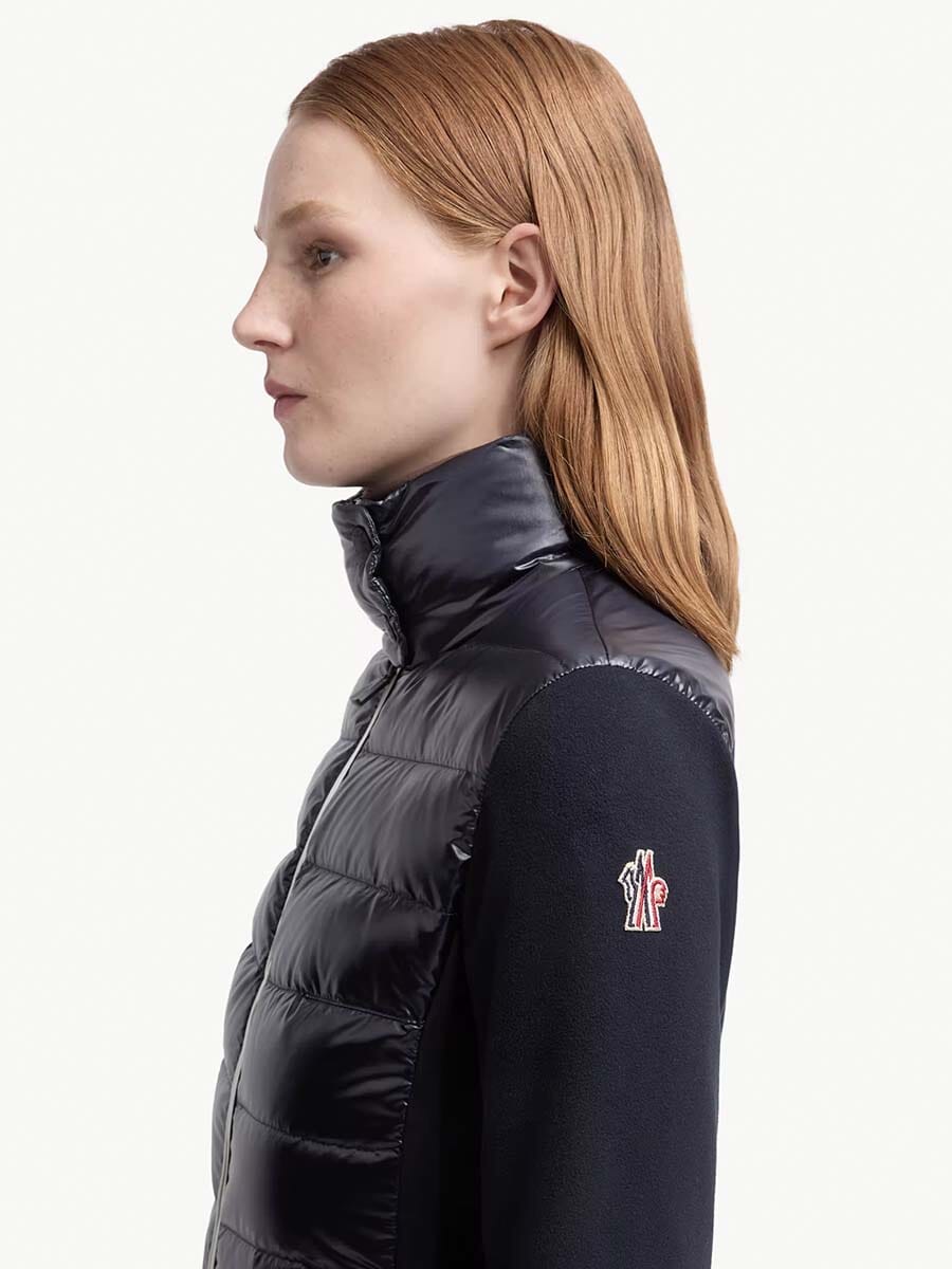 Moncler - Women's Padded Zip-Up Sweatshirt Unclassified Moncler