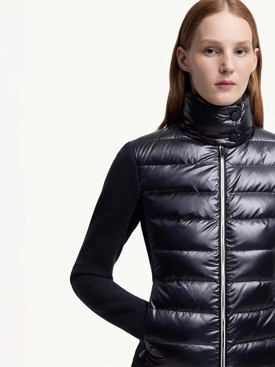 Moncler - Women's Padded Zip-Up Sweatshirt Unclassified Moncler