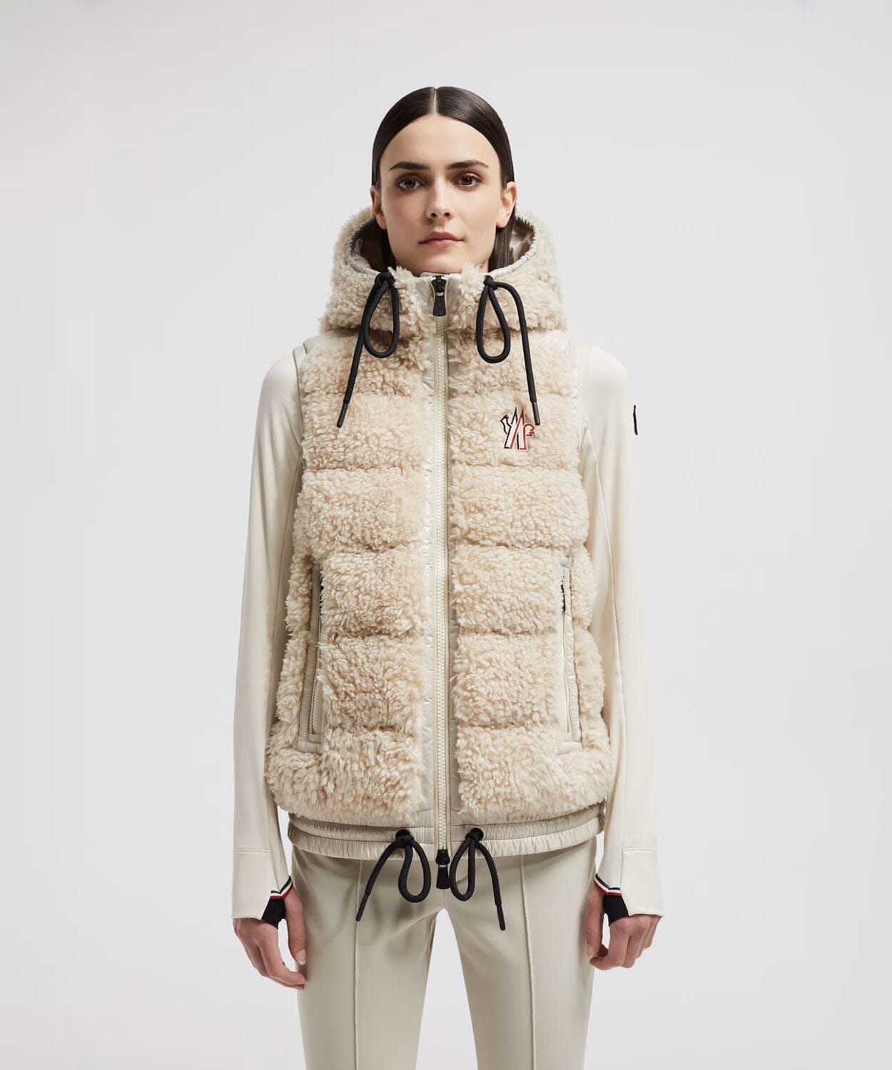 Fur Moncler Vests Womens MONCLER Women's Balabio Vest