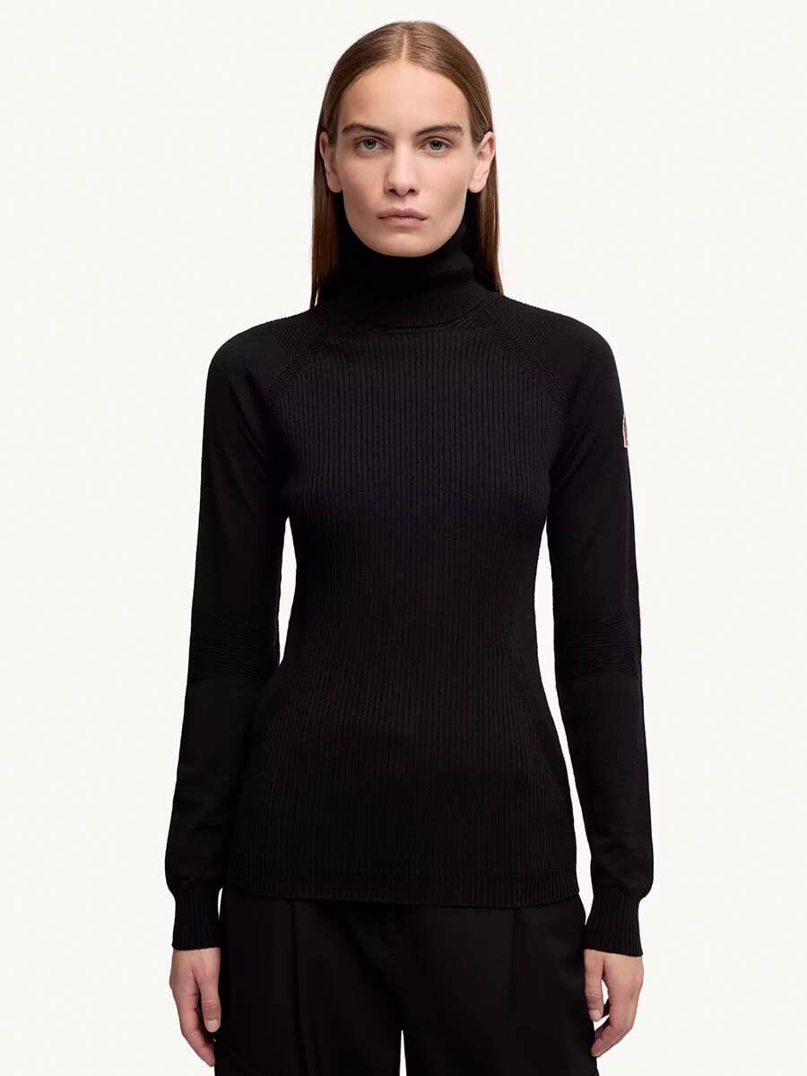 Moncler - Women's Wool Blend Turtleneck Sweater Unclassified Moncler