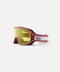 Monterossa Goggle Gloss Red Ski Goggles Tres