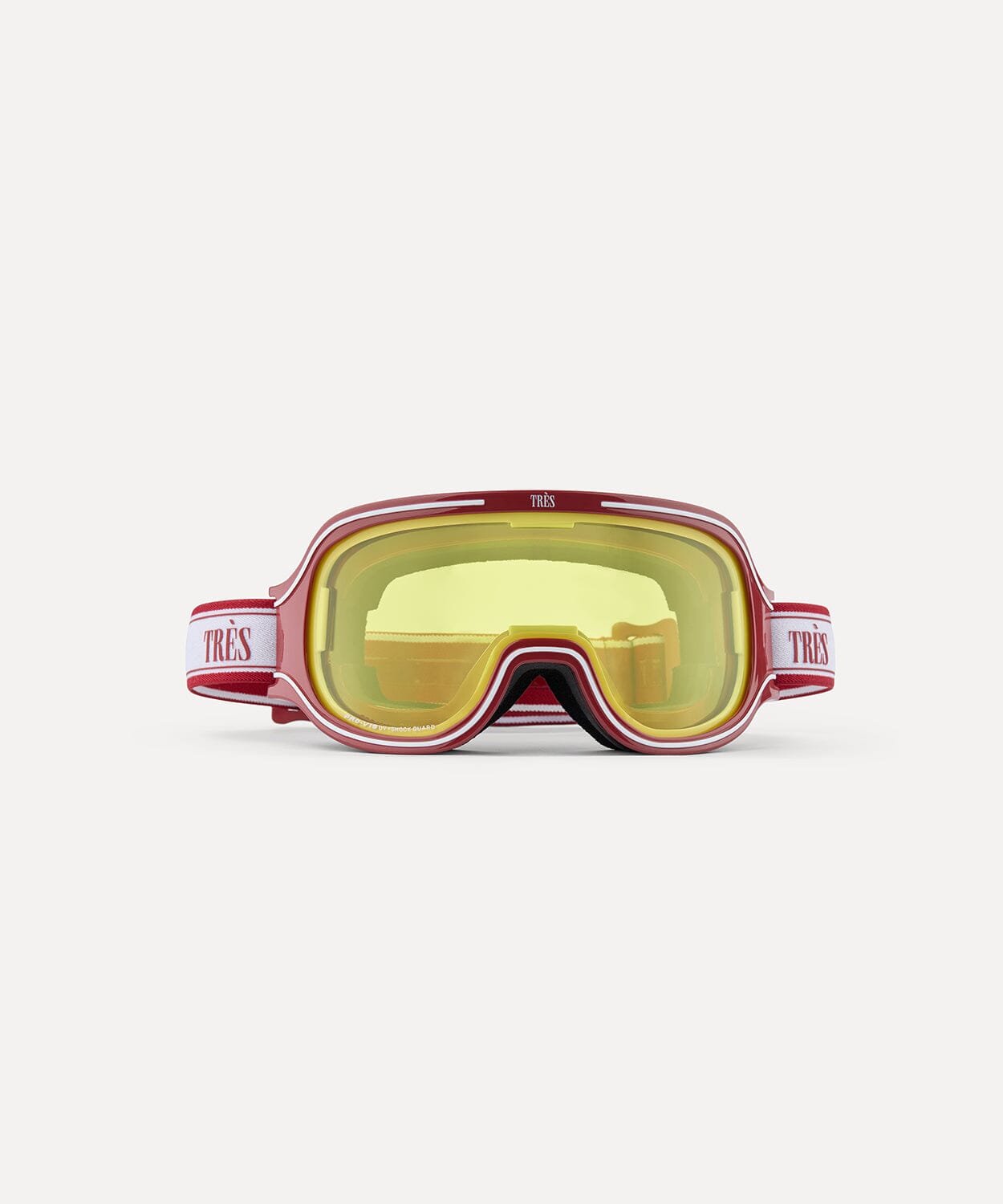 Monterossa Goggle Gloss Red Ski Goggles Tres