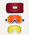 Monterossa Goggle Gloss White Ski Goggles Tres