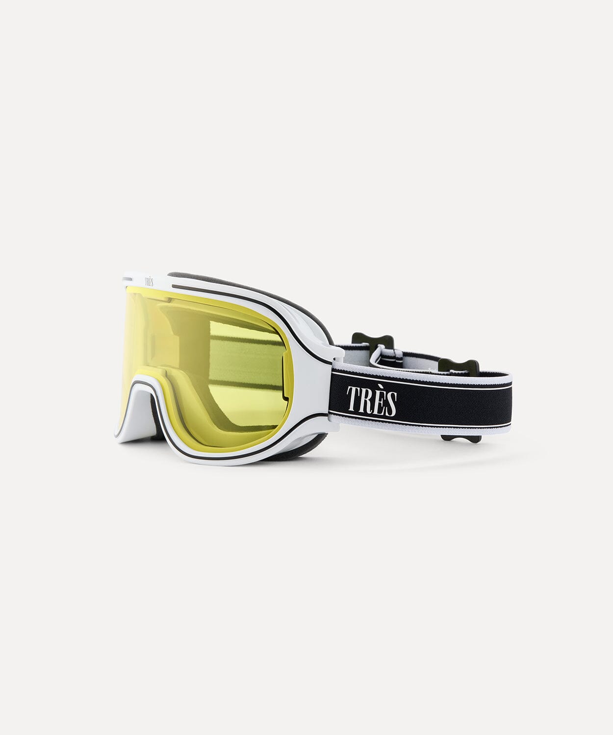 Monterossa Goggle Gloss White Ski Goggles Tres