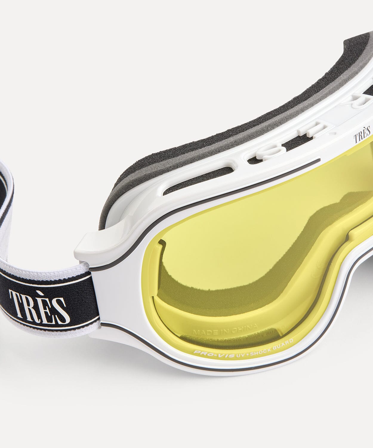 Monterossa Goggle Gloss White Ski Goggles Tres