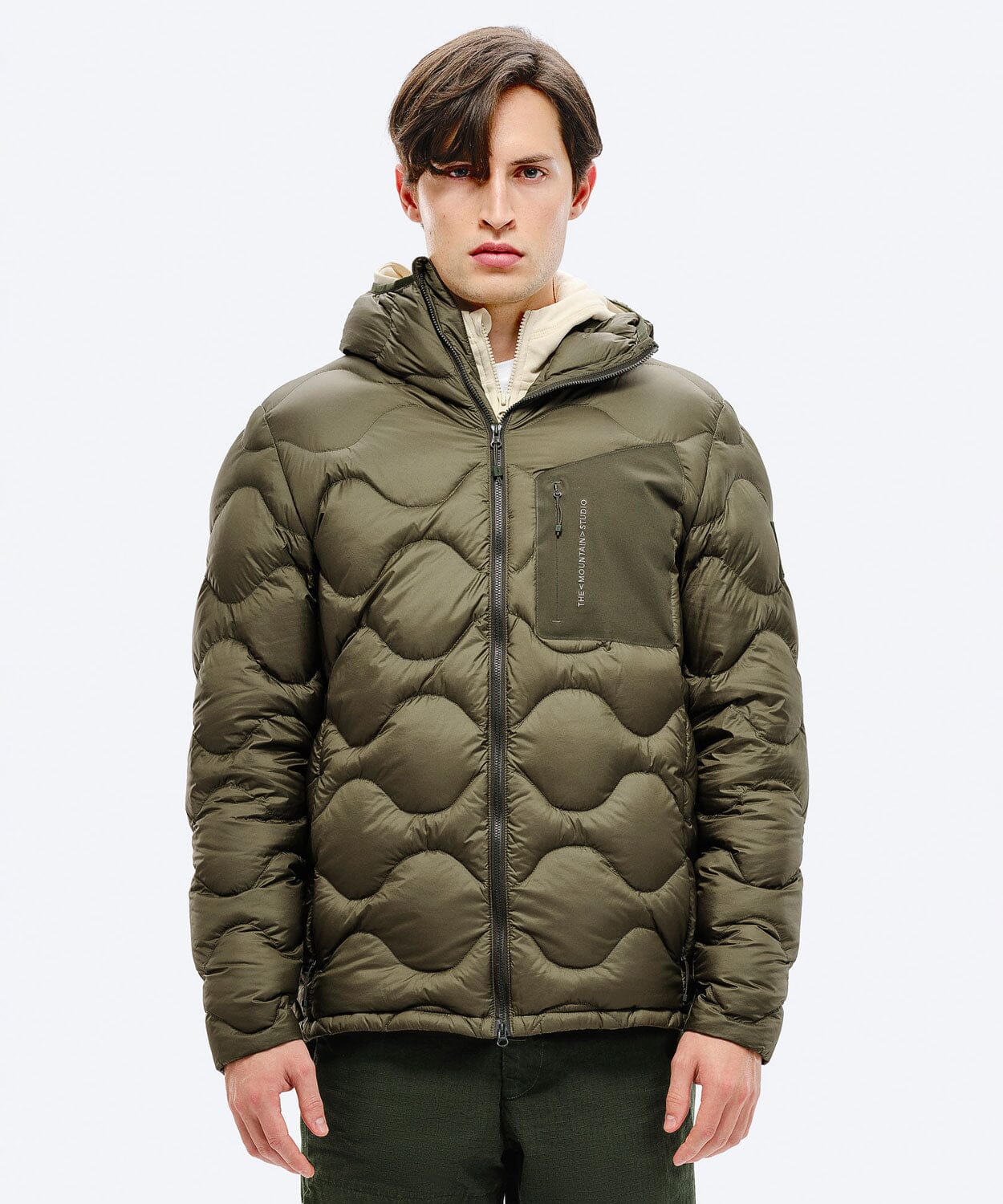 Mountain Studio - Men's D-7 Ultralight Hood Jacket Lightweight Jackets The Mountain Studio Forest Green XS