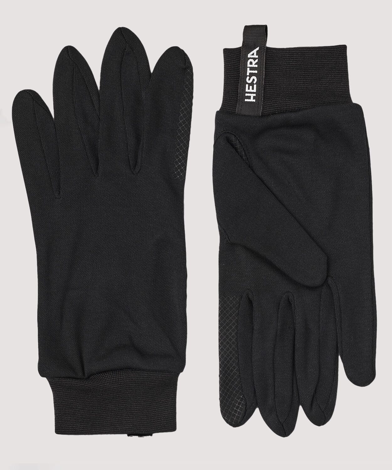 Silk Liner Touch Point - 5 Finger Gloves Hestra Black 6