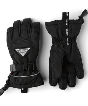 Skare CZone Jr. - 5 Finger Gloves Hestra Black 4