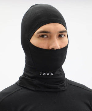 Tres - Unisex Plain Balaclava Accessories Tres Black OS