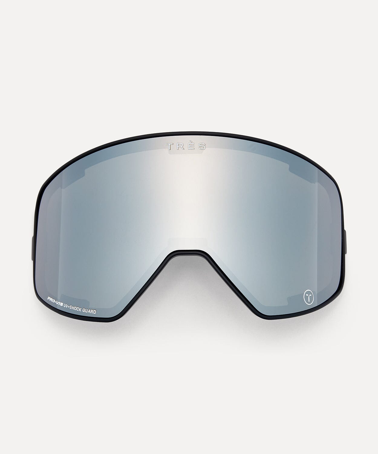 Tres - Valdez Spare Lens Ski Goggles Tres Smoke Full Silver Mirror OS
