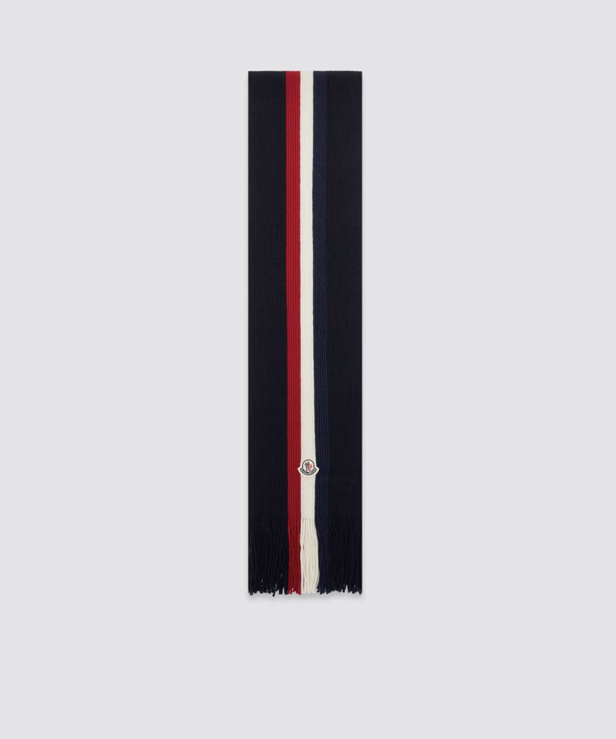 Tricolour Wool Scarf Accessories Moncler