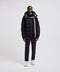 Tricolour Wool Scarf Accessories Moncler Dark Navy