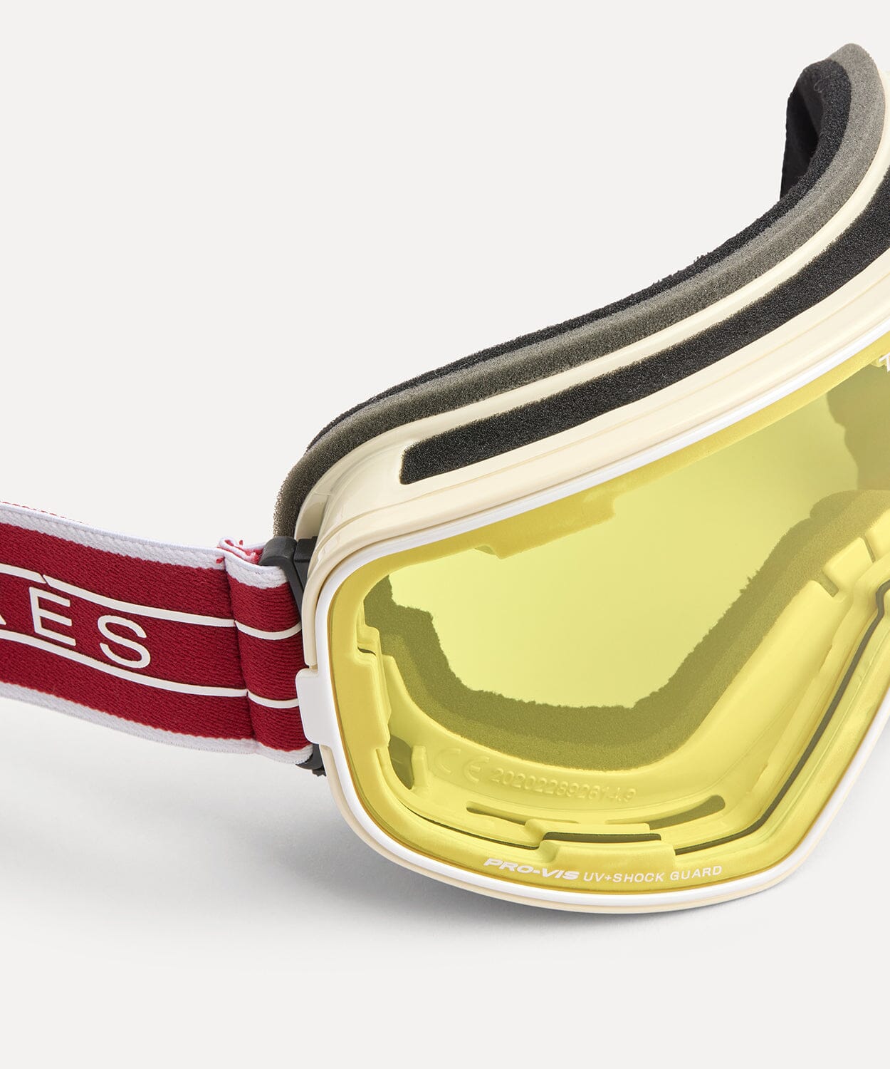 Valdez Goggle Gloss Light Cloud Ski Goggles Tres