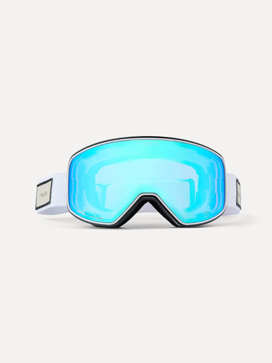 Valdez Goggle Gloss White Ski Goggles Tres Gloss White