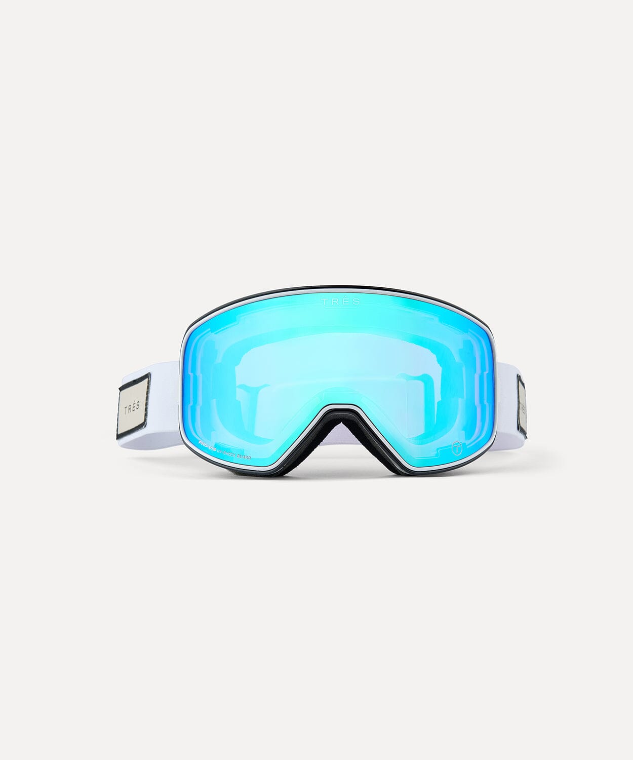 Valdez Goggle Gloss White Ski Goggles Tres Gloss White