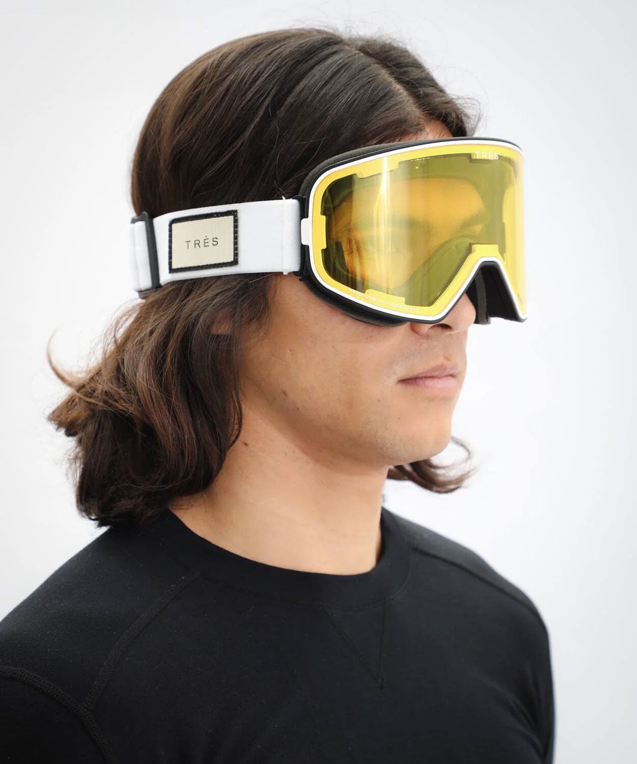 Valdez Goggle Matt Black Ski Goggles Tres