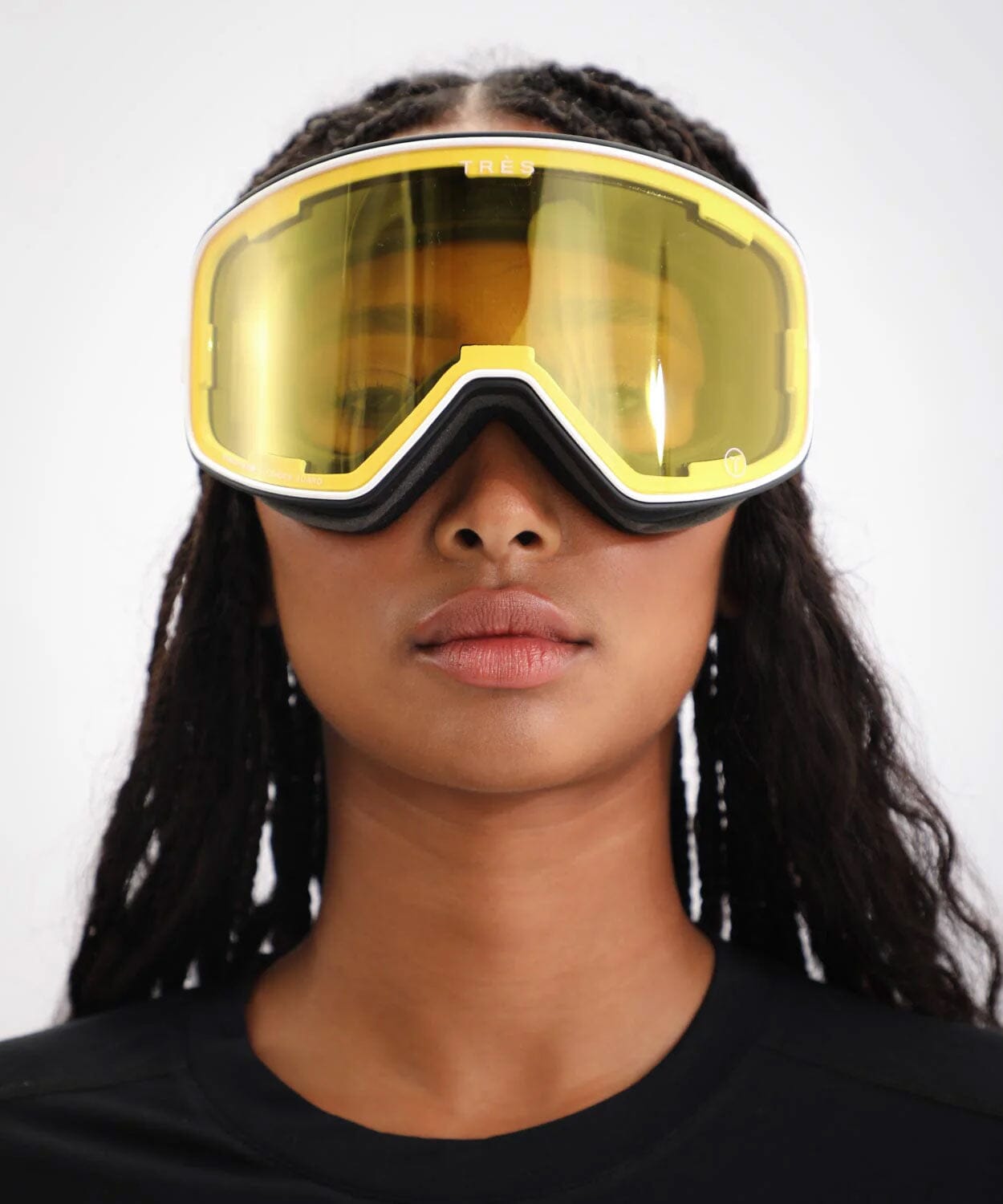 Valdez Goggle Matt Black Ski Goggles Tres