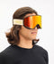 Valdez Goggle Matt Tortoise Ski Goggles Tres
