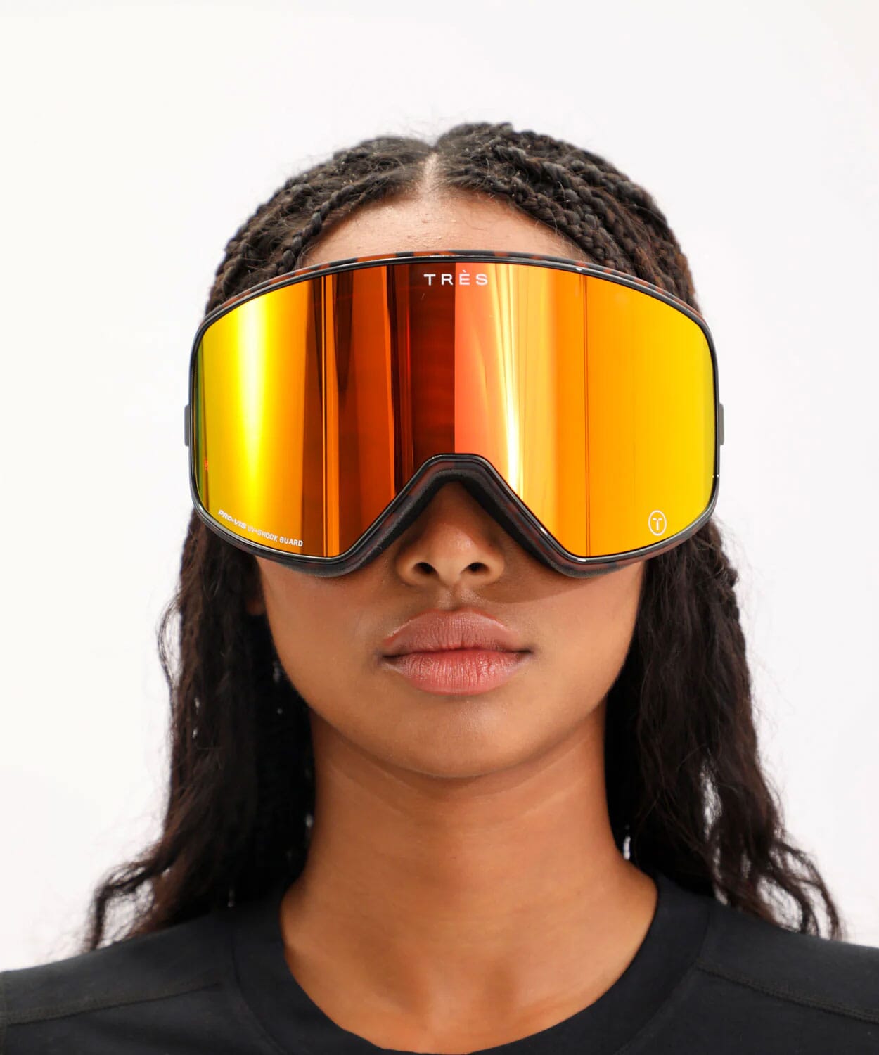 Valdez Goggle Matt Tortoise Ski Goggles Tres