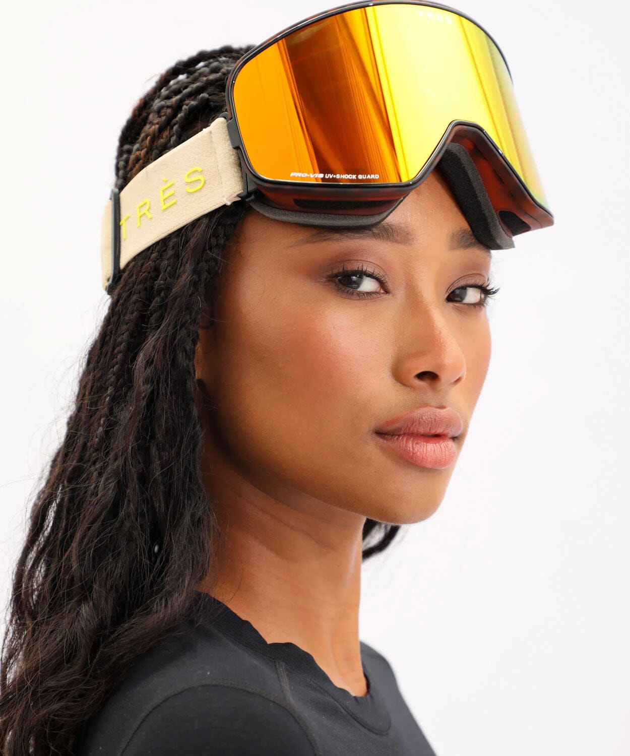 Valdez Goggle Matt Tortoise Ski Goggles Tres